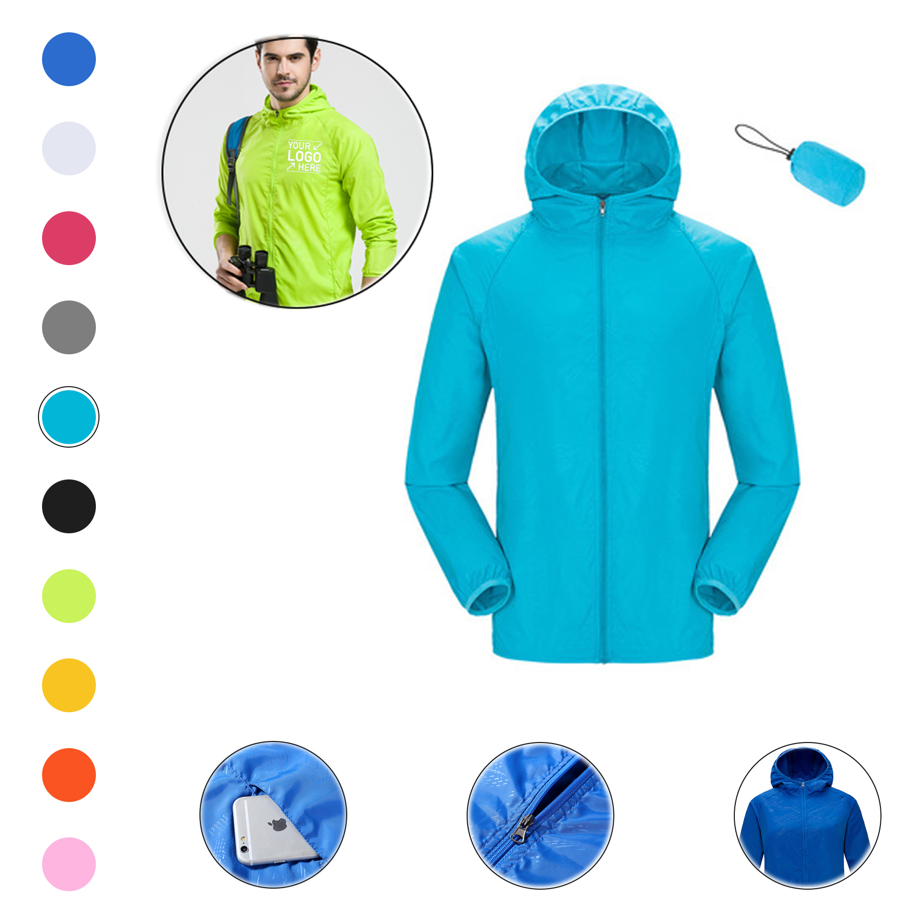 Sun-Protective Outdoor Sports Anti UV Windbreaker 1