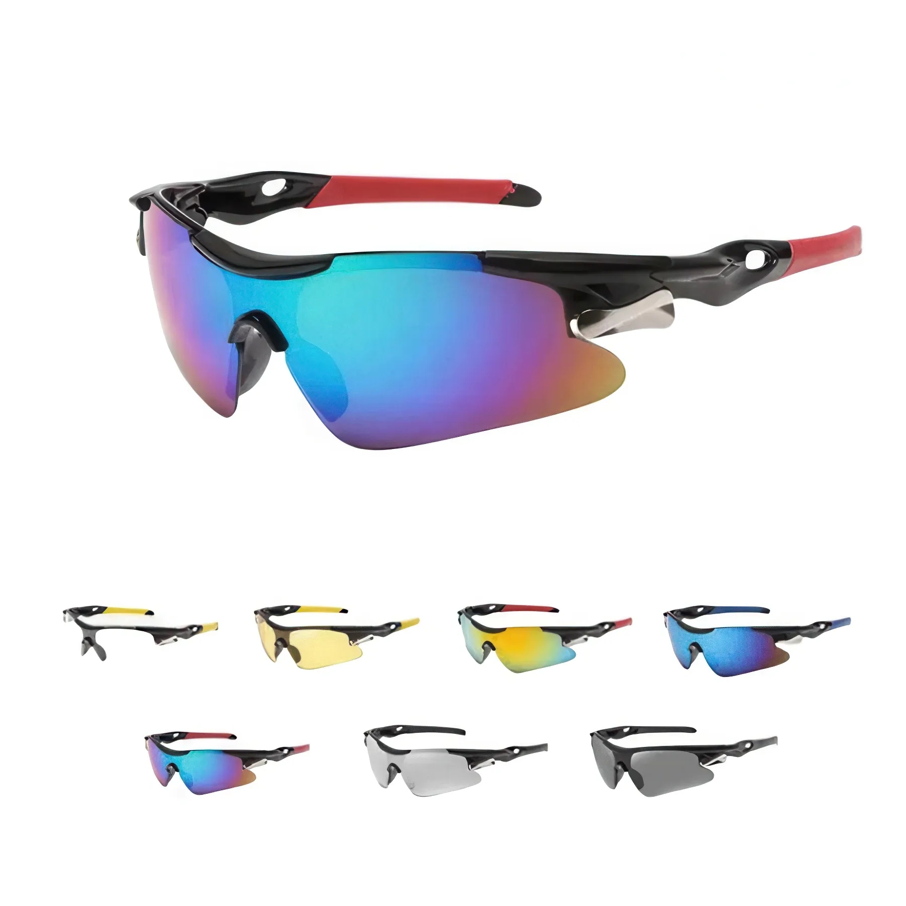 Windproof UV Protection Sports Sunglasses 5