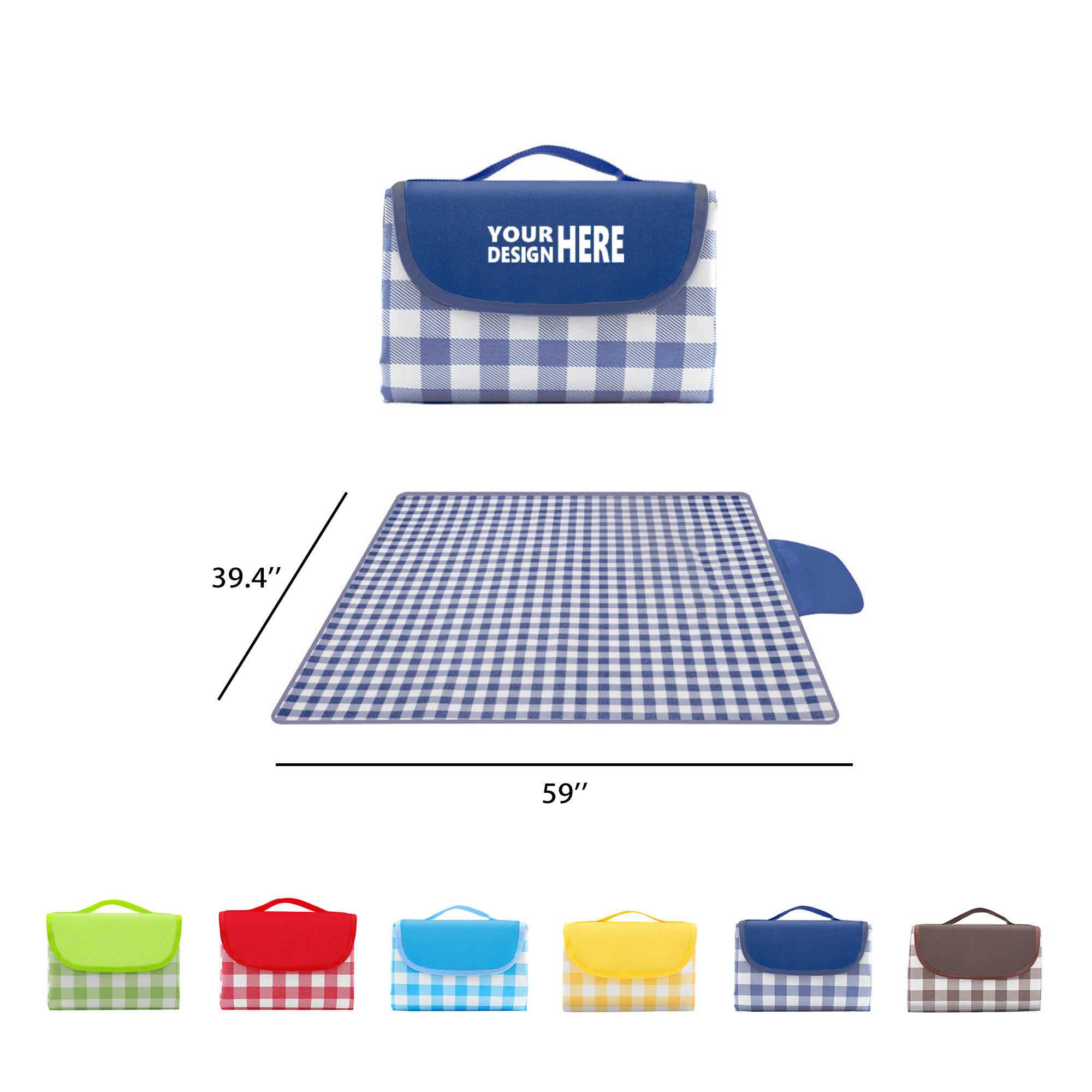 Waterproof Outdoor Camping Beach Picnic Oxford Blanket mat 2