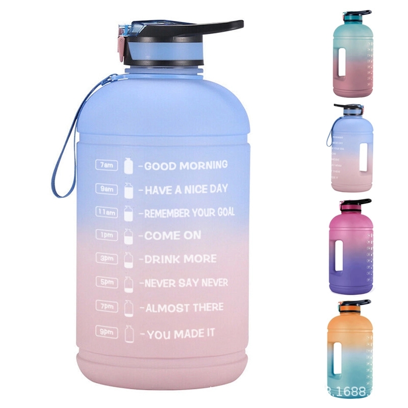 Custom 1 Gallon Water Bottle With Time Marker 5