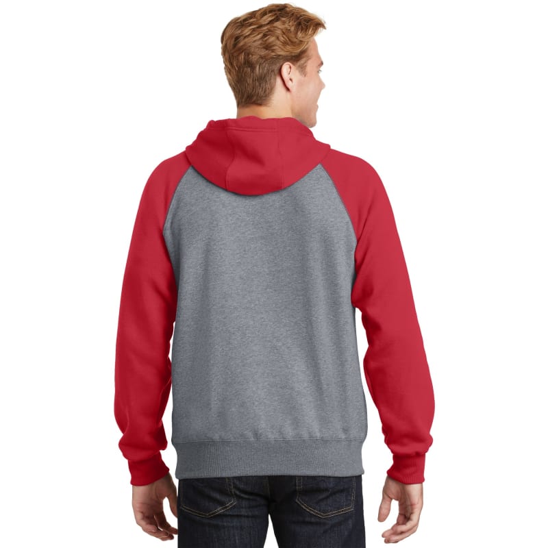 Sport-Tek Raglan Colorblock Pullover Hooded Sweatshirt., custom hoodie or sweatshirt with logo imprint 20