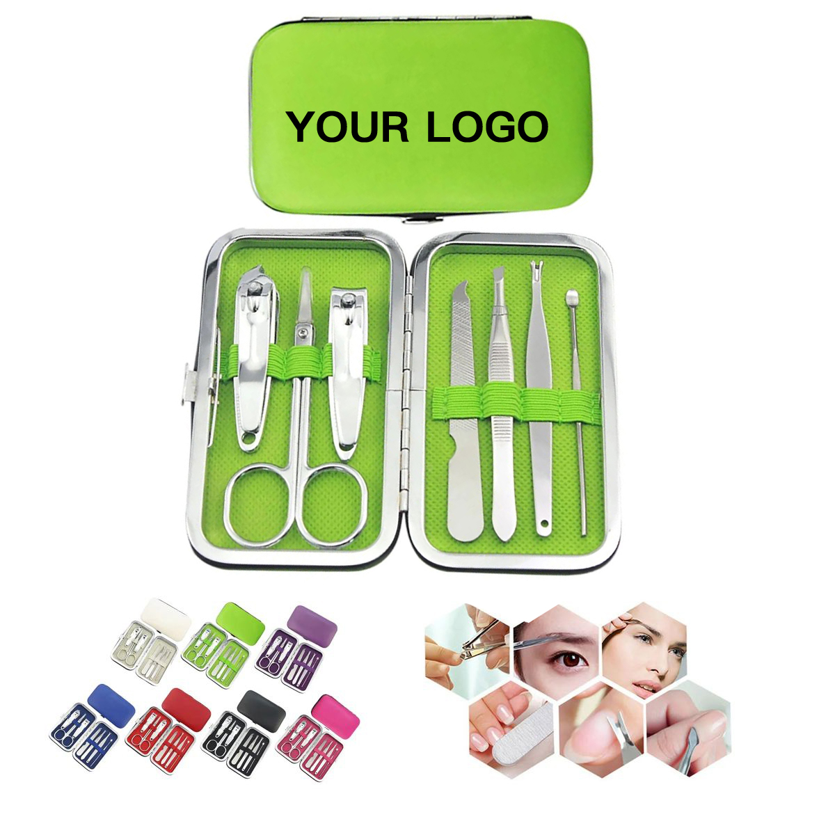 Seven Piece Stainless Steel Nail Kit 3
