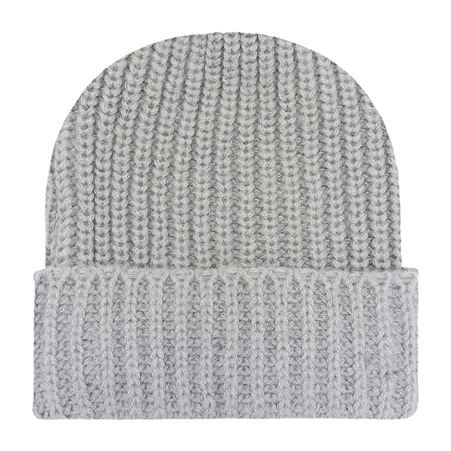Chunky Ribbed Cuffed Beanie with Custom Logo - 100% Acrylic 39