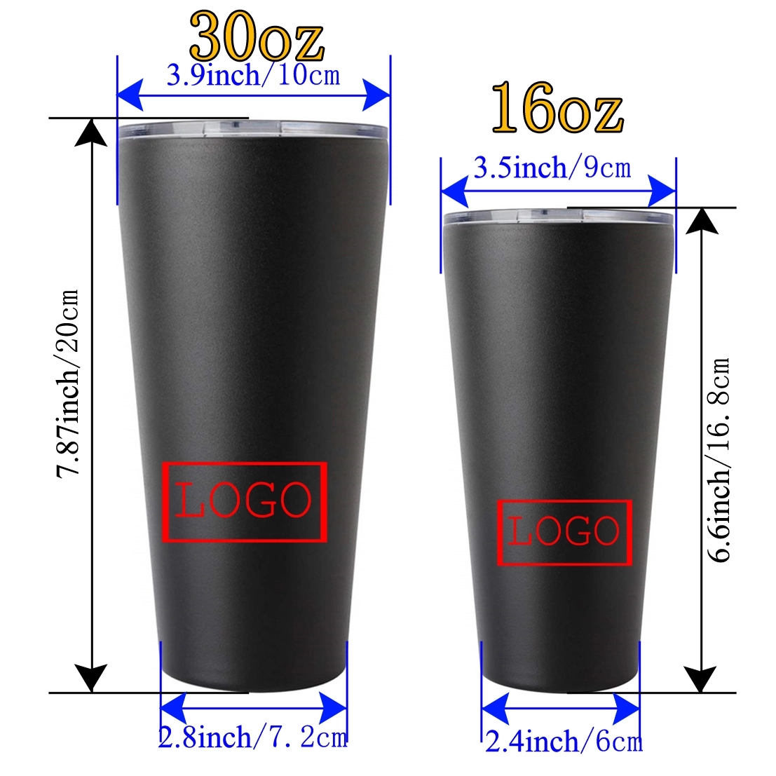 16oz 30oz Two-Tone Tumbler 2