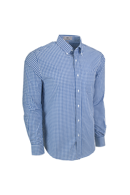 Easy-Care Gingham Check Shirt 66