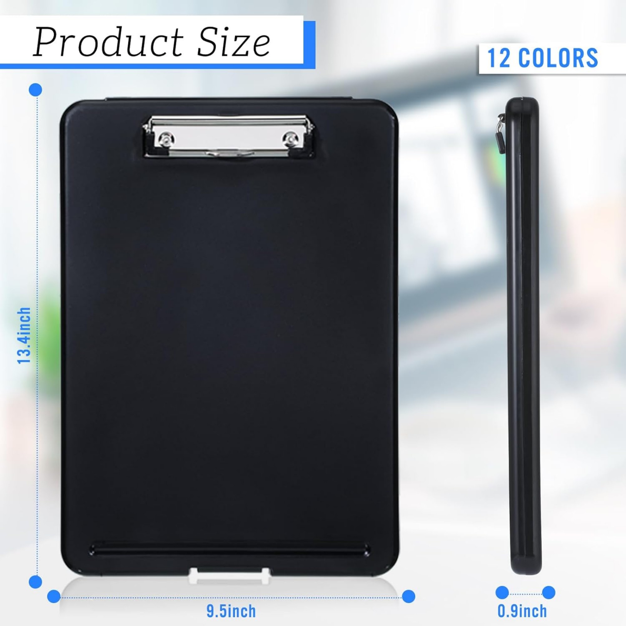 A4 Paper With Pen Holder Large Capacity Clipboards 2