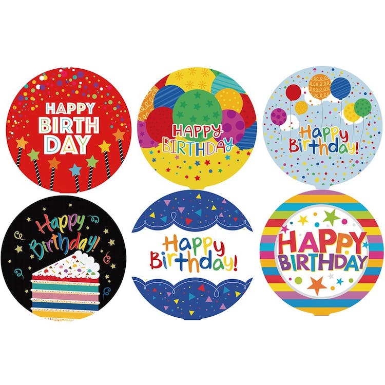 Mylar Birthday Balloons - Assorted 18" 2