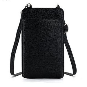 Pu Leather Id Card Wallet Crossbody Sling Bag 4