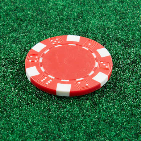 Recycled Poker Chip Ball Marker 97