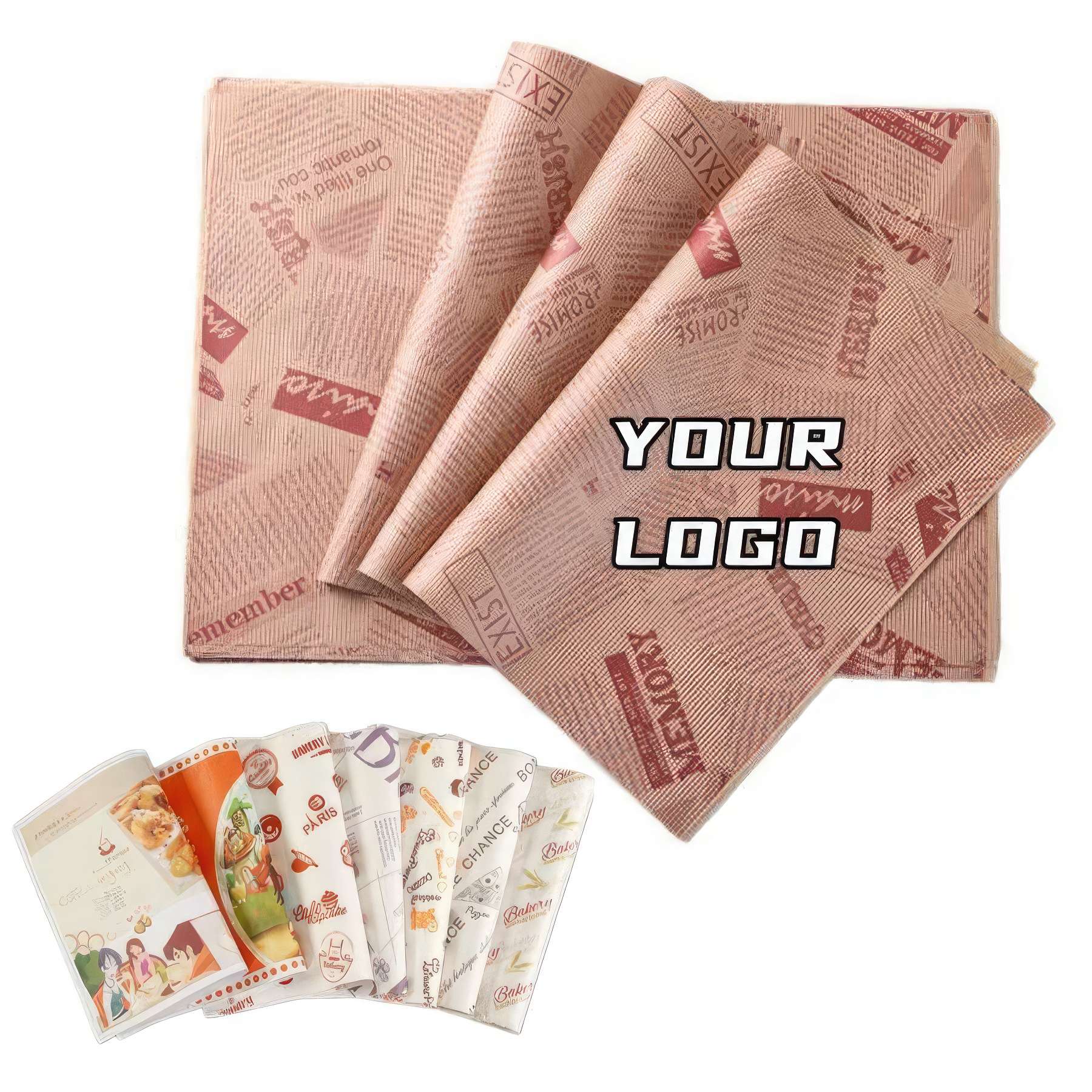 Grease Resistant Burger Wrap Paper 2