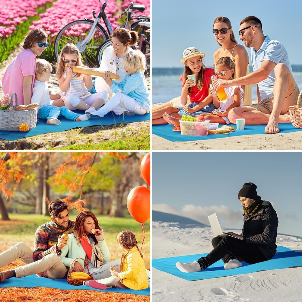 Mini Pocket Beach Mat Pocket Blanket 4