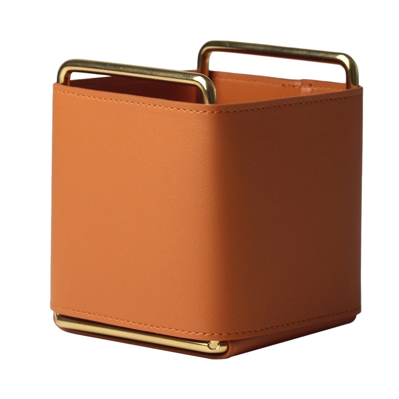 Leather multifunctional storage box 12