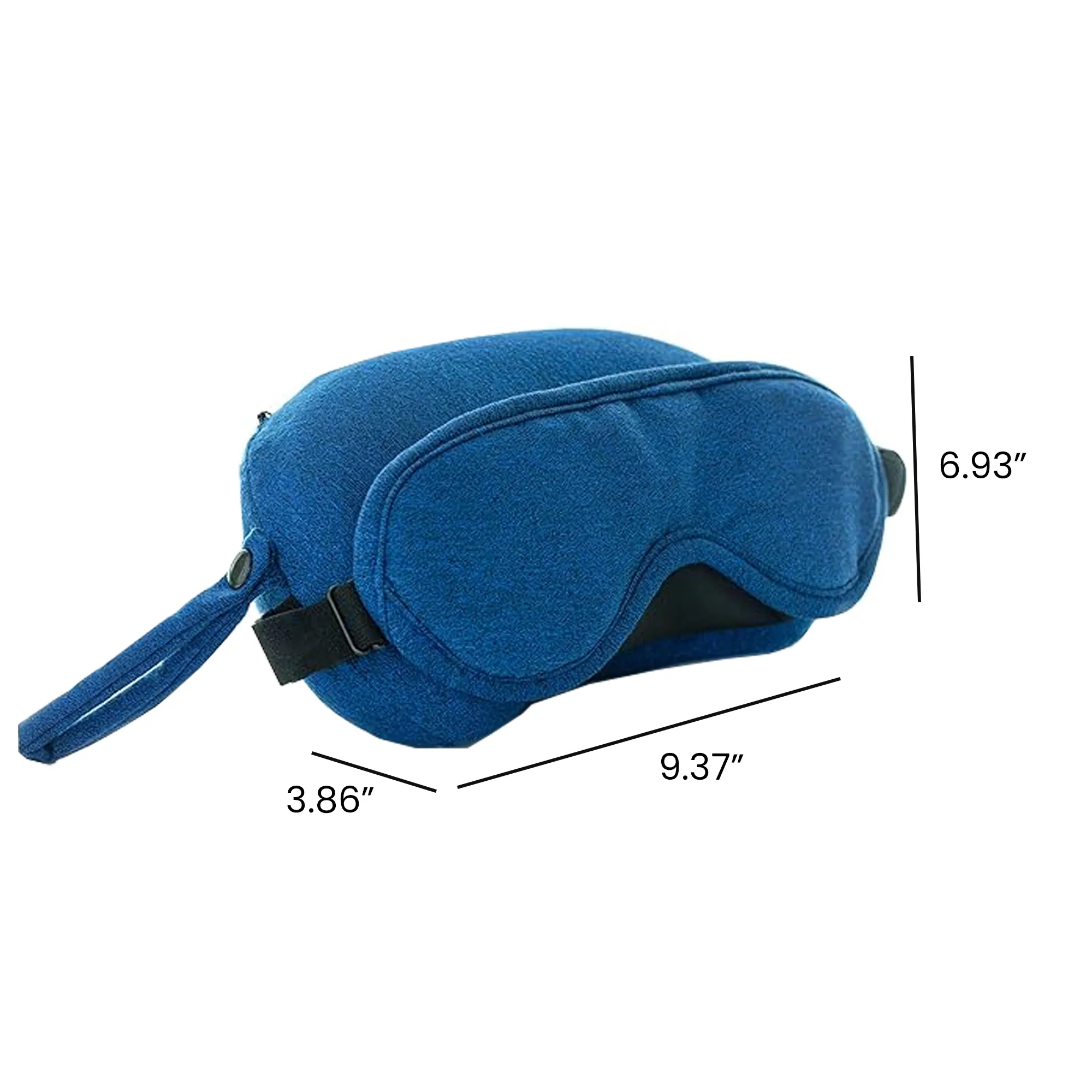 2 in 1 Neck Pillow with Eye Sleep Mask for Women and Men 2