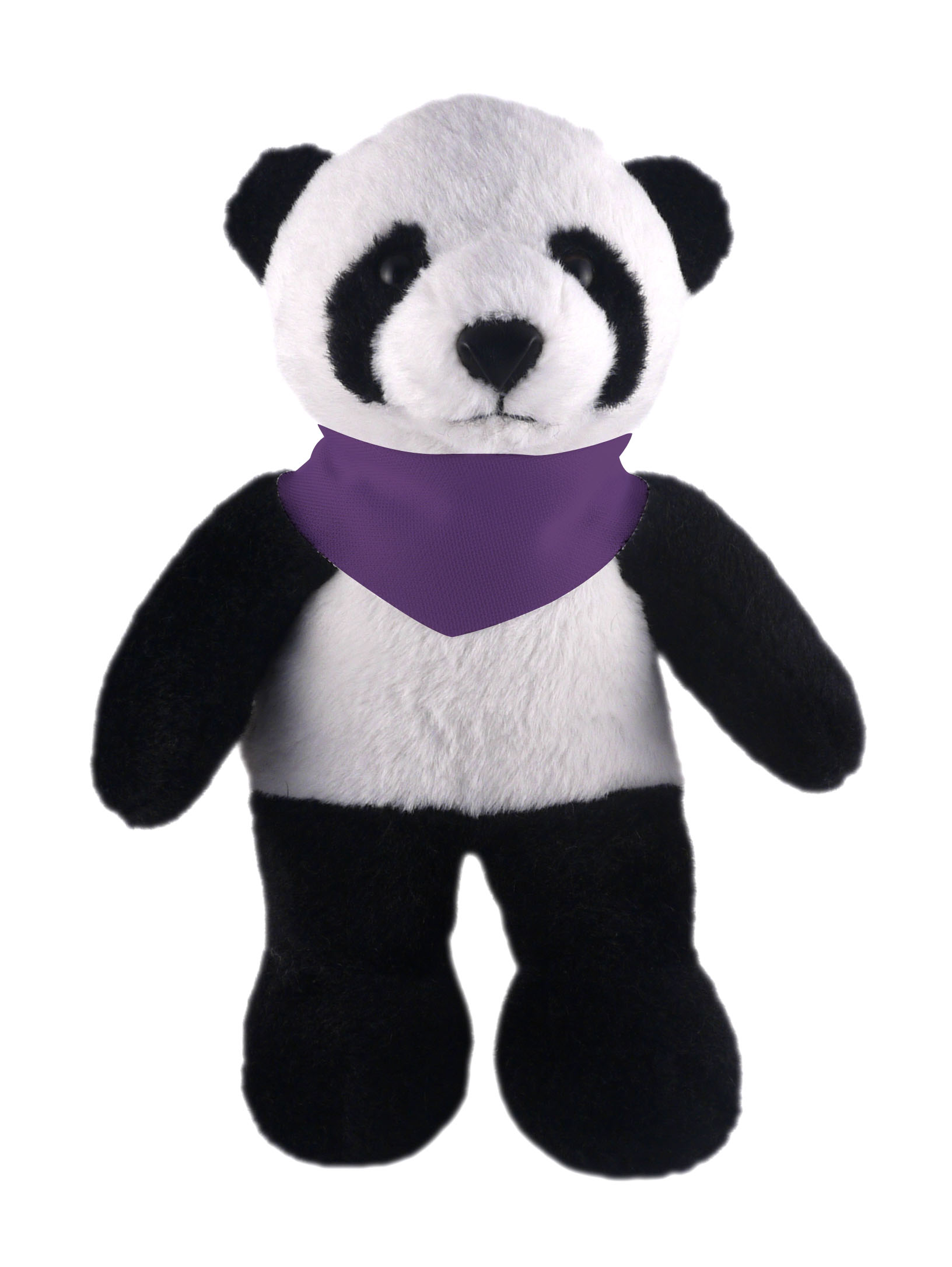 Soft Plush Stuffed Panda with Bandana