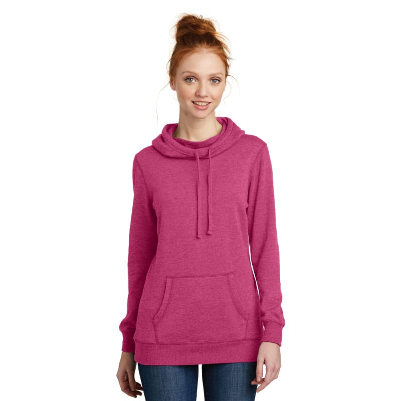 District Women's Lightweight Fleece Hoodie. 15