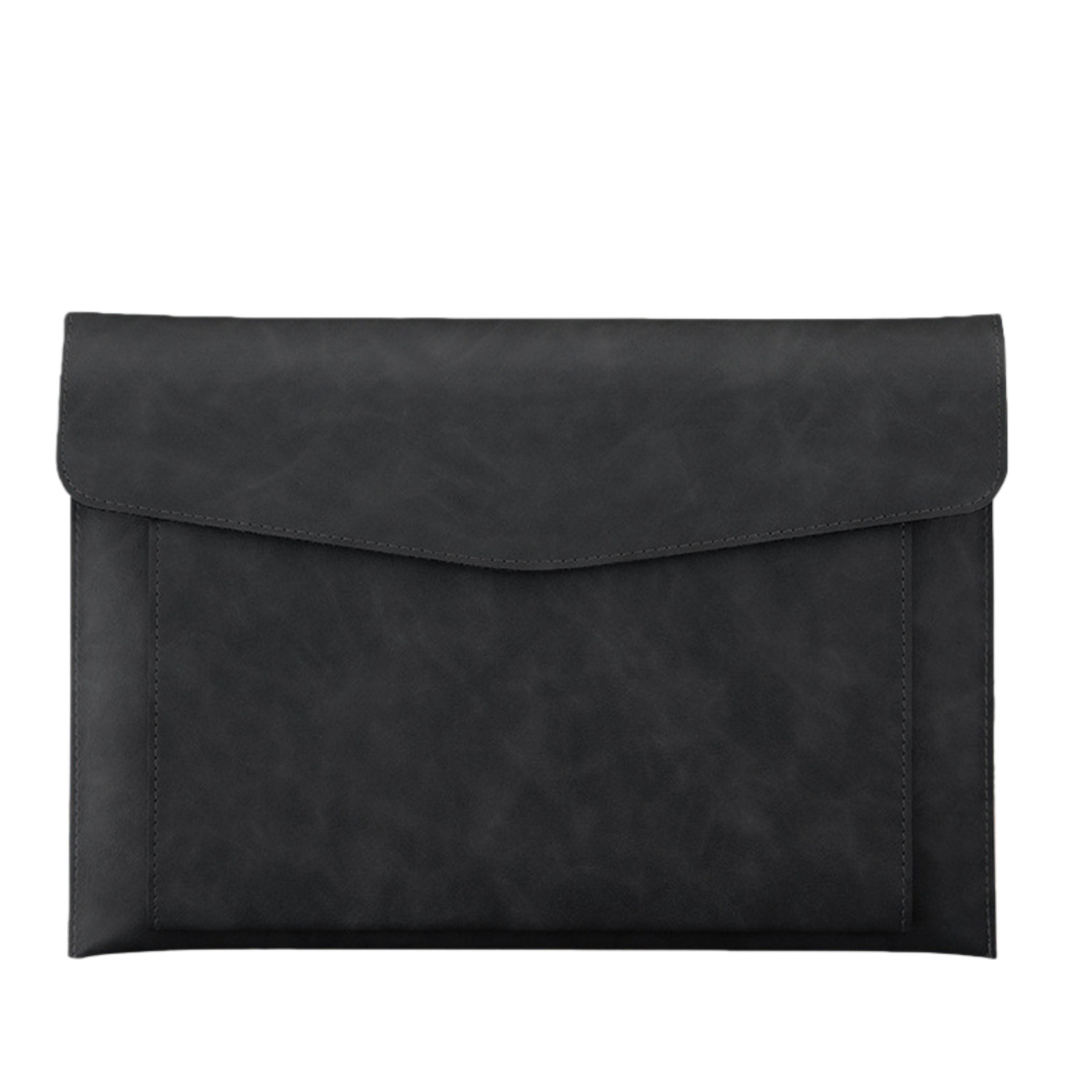 Leather A4 File Folder Document Holder with 2 Compartments 3