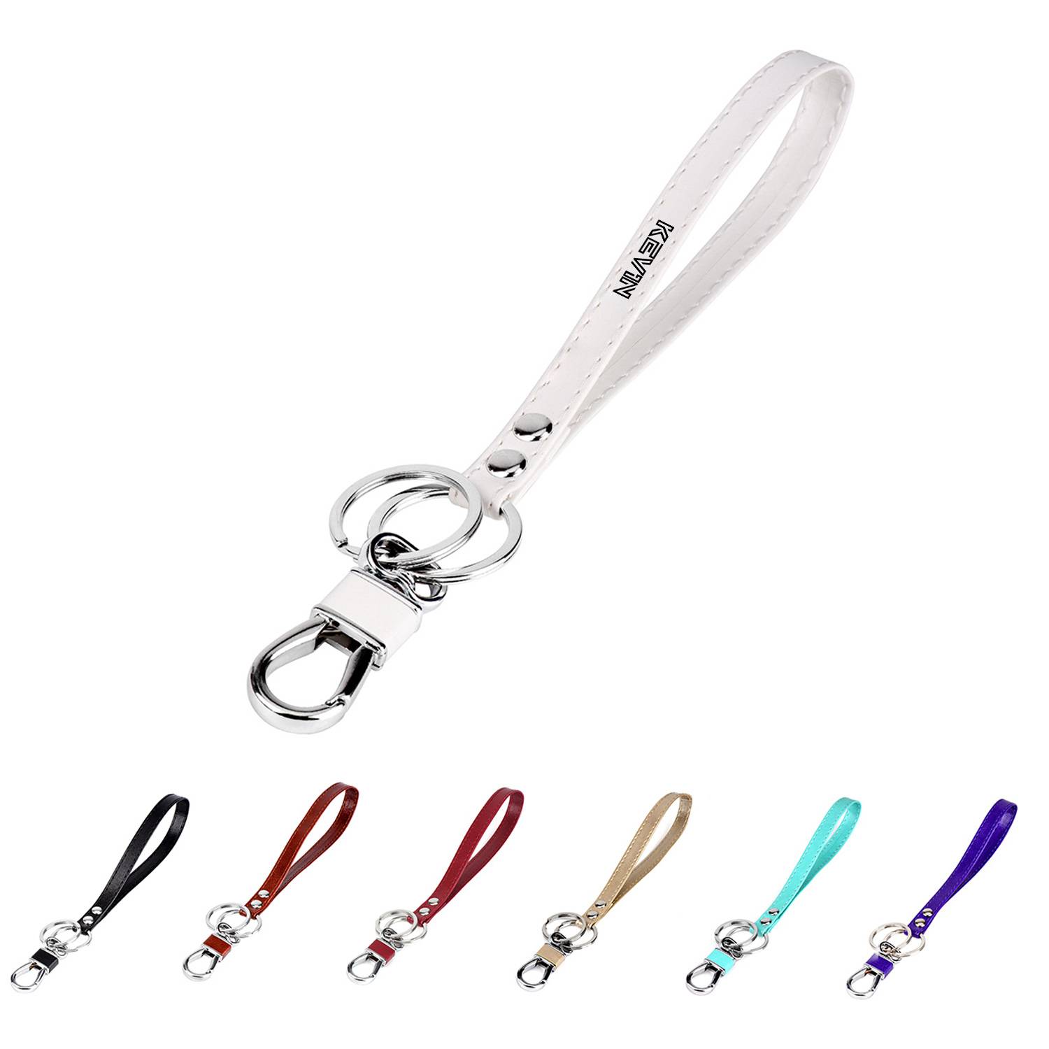 Leather Keychain 1