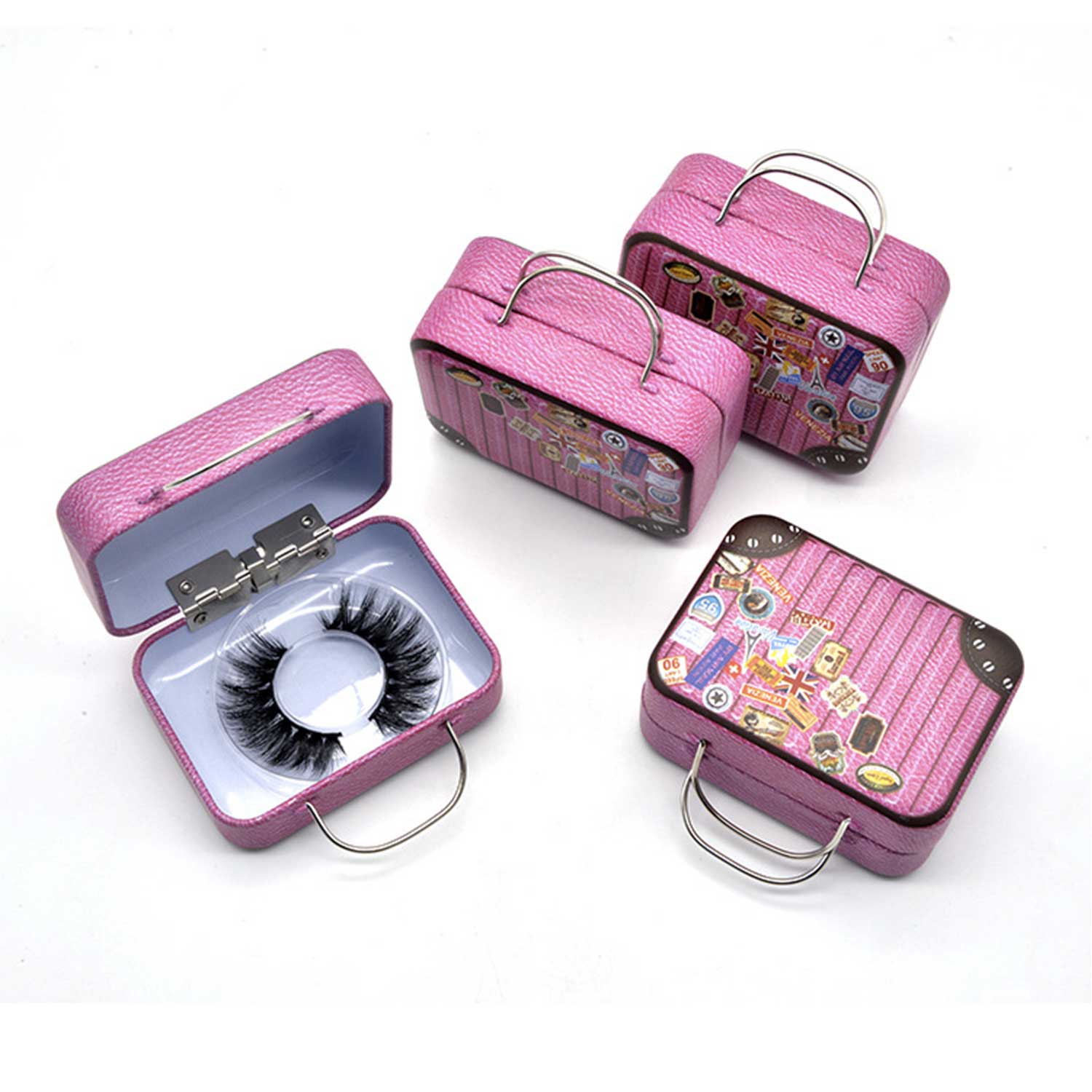 Vintage Travel Case - Mini Ferrero Box & Eyelash Holder Pair 11