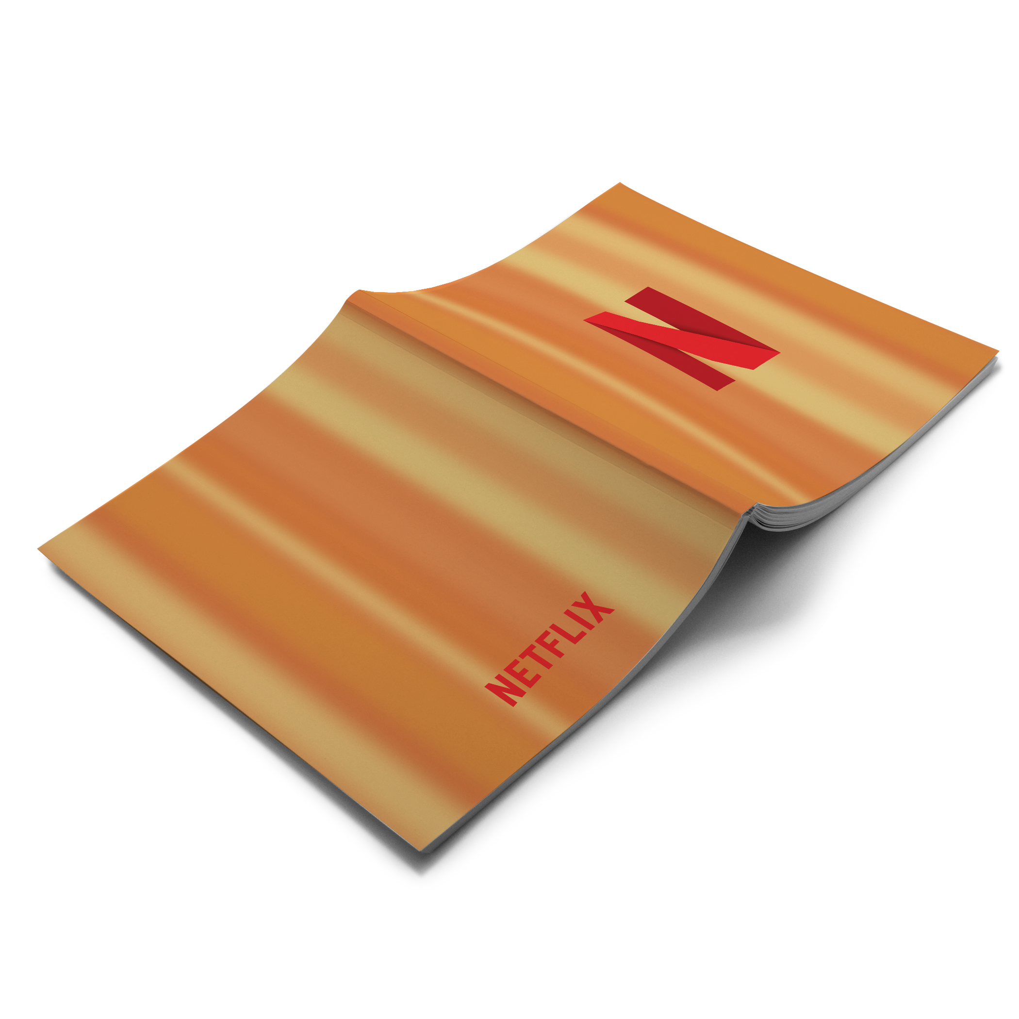 Full Color Custom Large Softcover Layflat Notebook/Journal