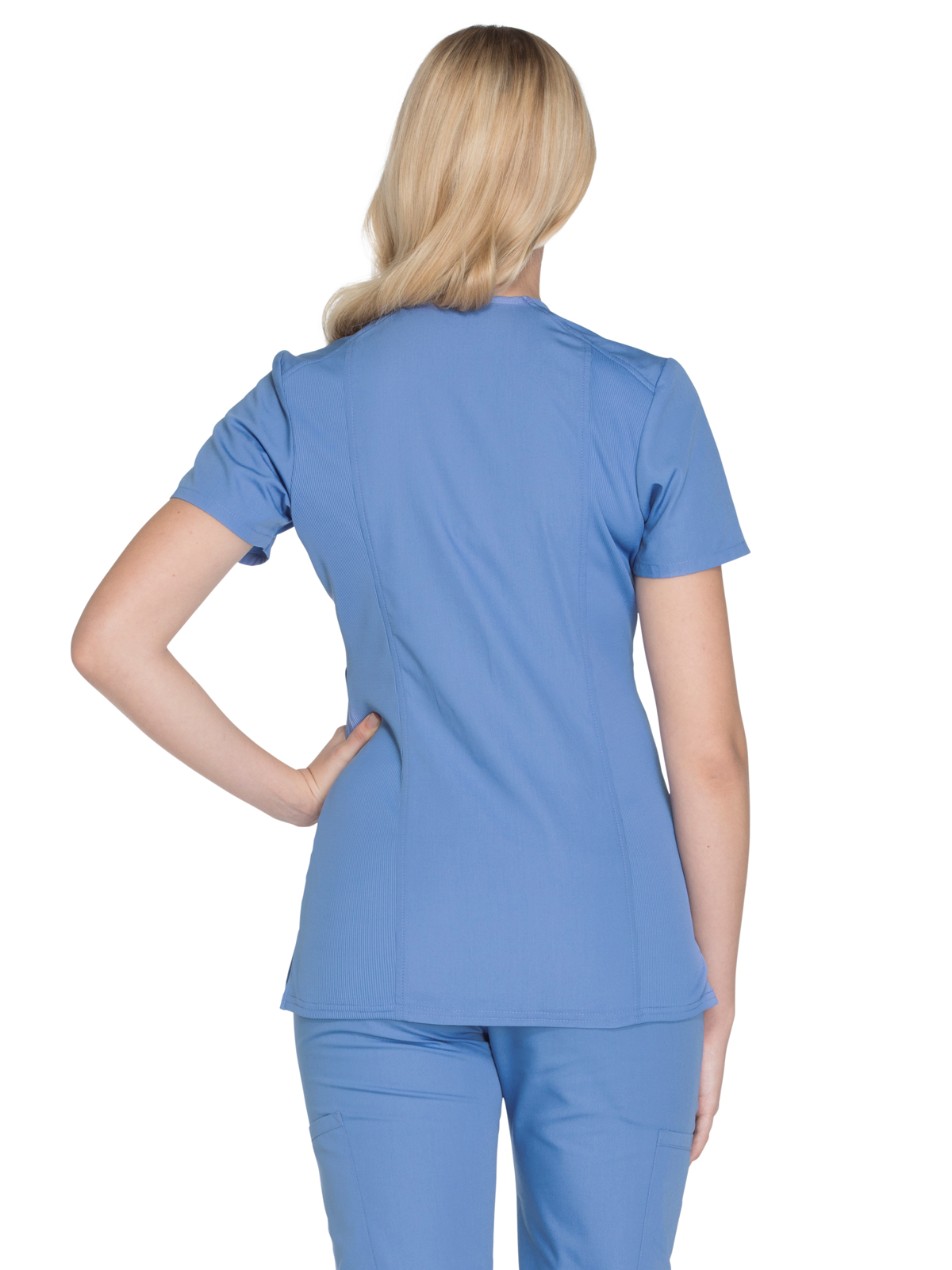 Cherokee - Workwear Originals - Women's 2-Pocket Mock Wrap Top 31