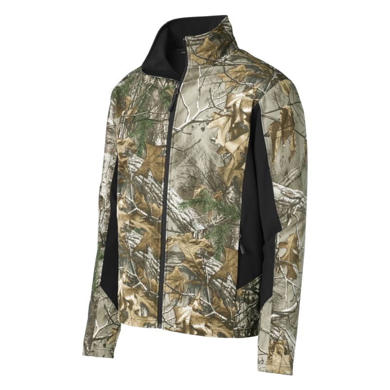 Port Authority Camouflage Colorblock Soft Shell. 4