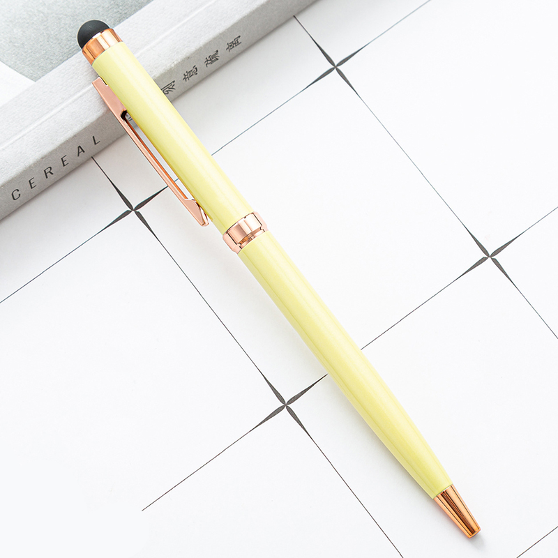 Twist Action Ballpoint Pen w/ Touchscreen Stylus 4