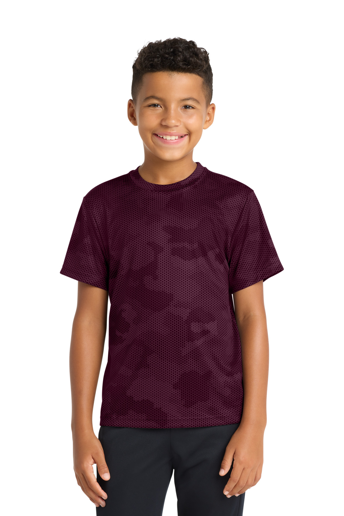 Sport-Tek Youth CamoHex Tee. YST370 65