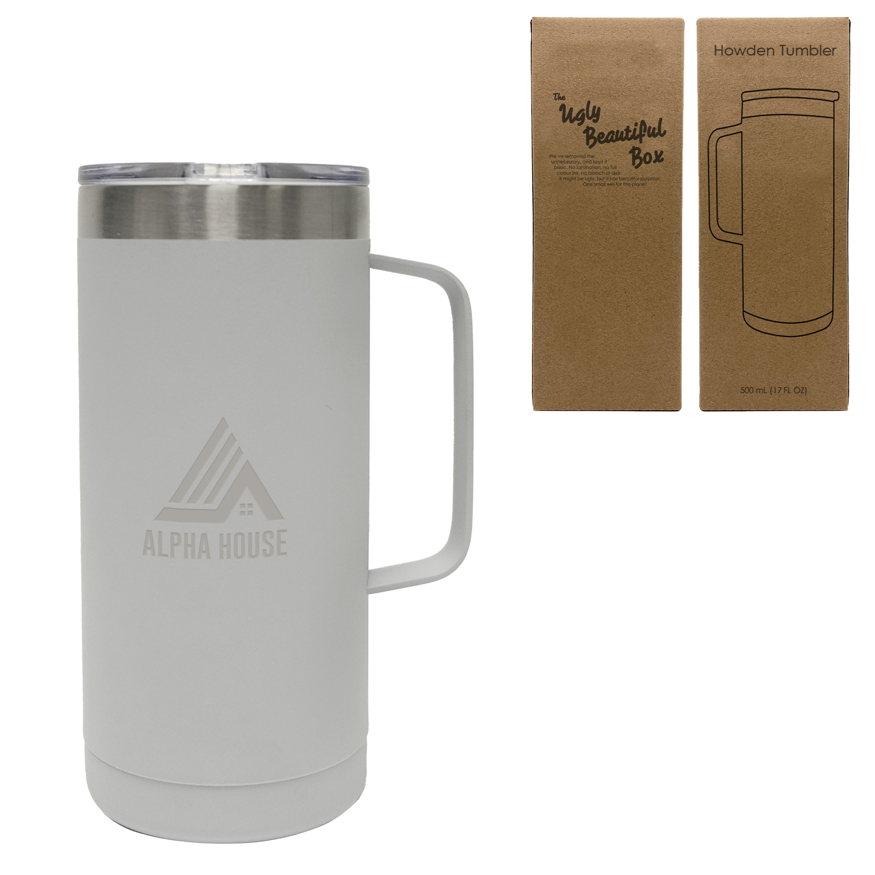 Howden 500 Ml. (17 Fl. Oz.) Tumbler With Handle 2