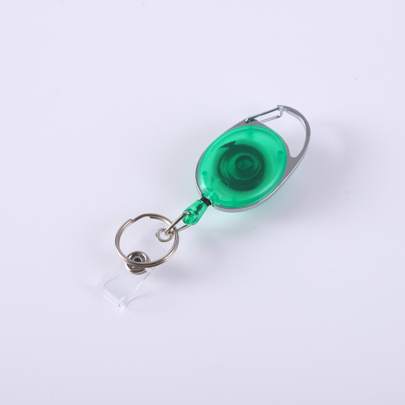 Retractable Badge Reel with Claw Clasp and Clip for Id Card Holders 8