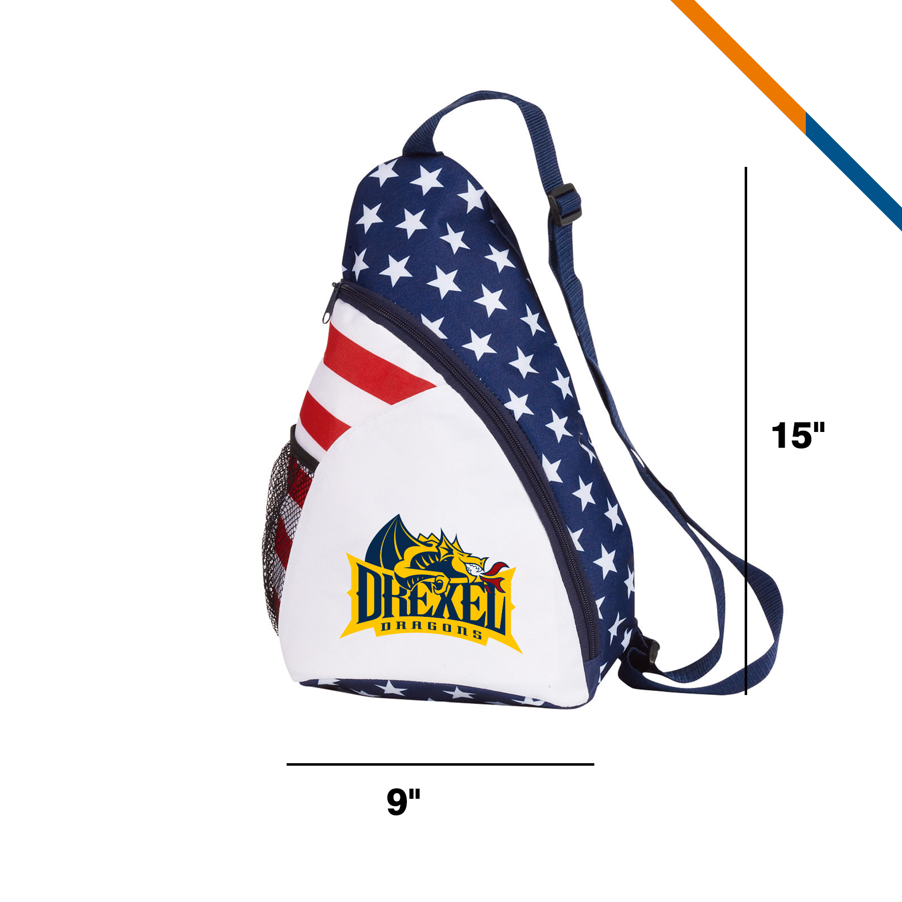 Lepid Patriotic Sling Backpack 5