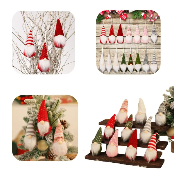 Knitted Christmas Plushie Charm 3