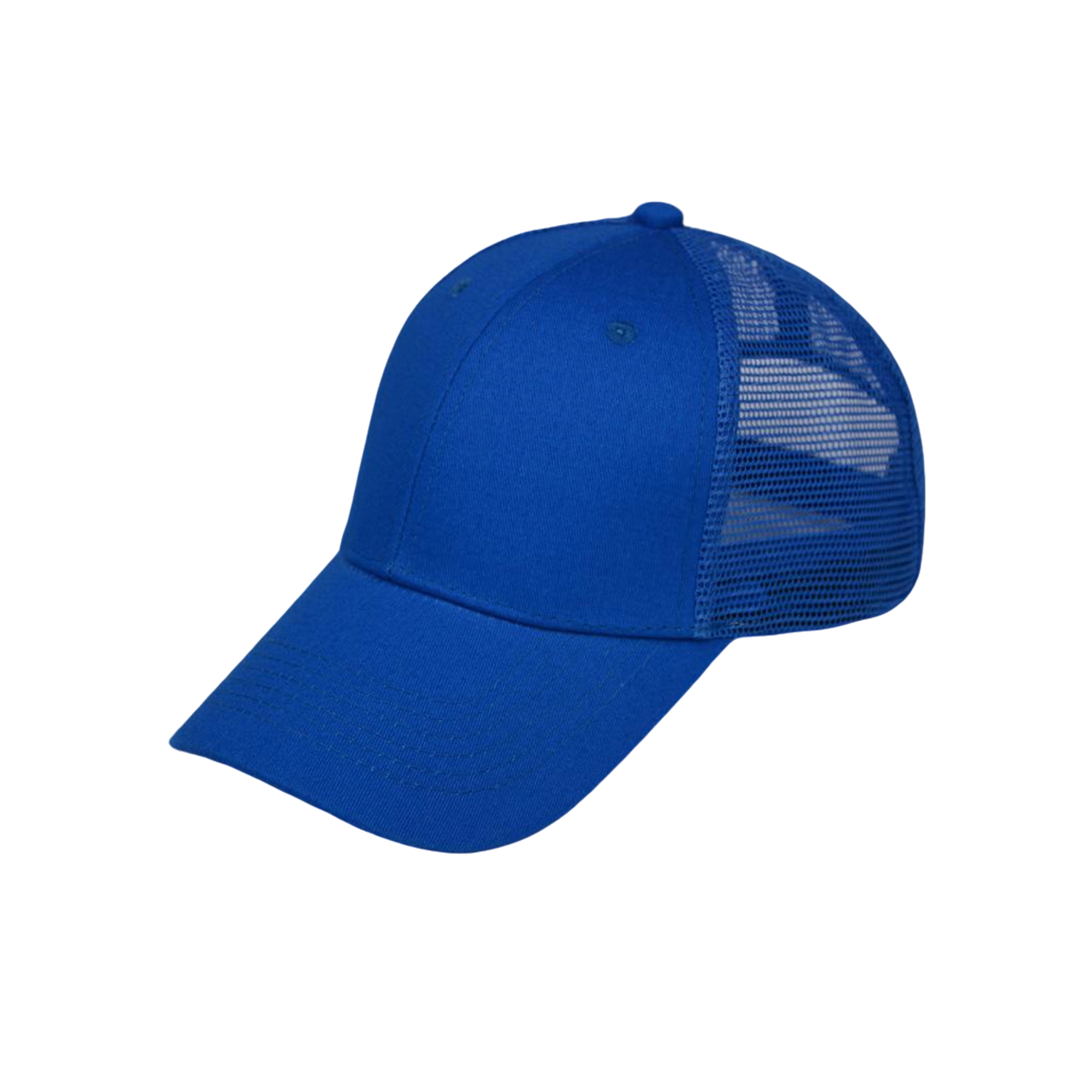 Mesh Snapback Trucker Hat Adjustable Fit 24.4" Circumference 4