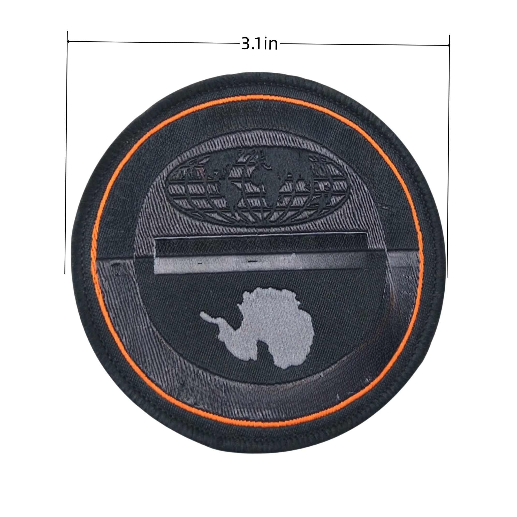 3"Custom Woven Label Patch 1