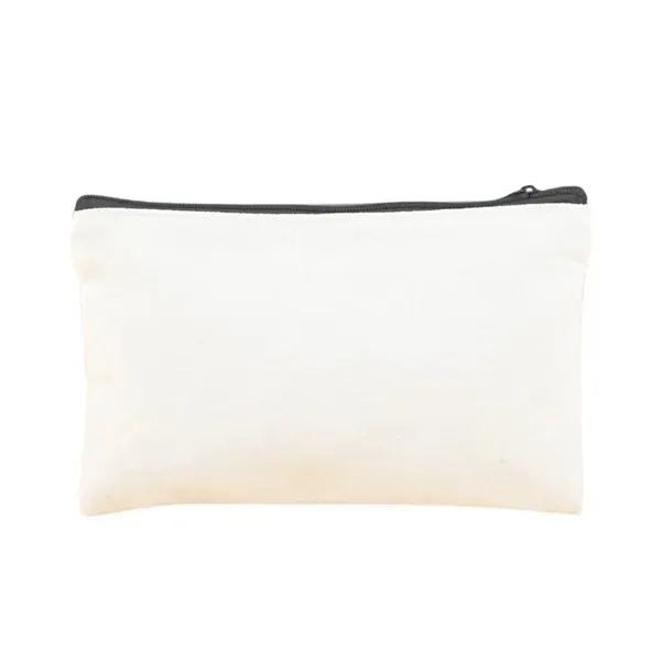 Eco-Friendly Canvas Zip Bag - Sustainable Reusable Pouch 12