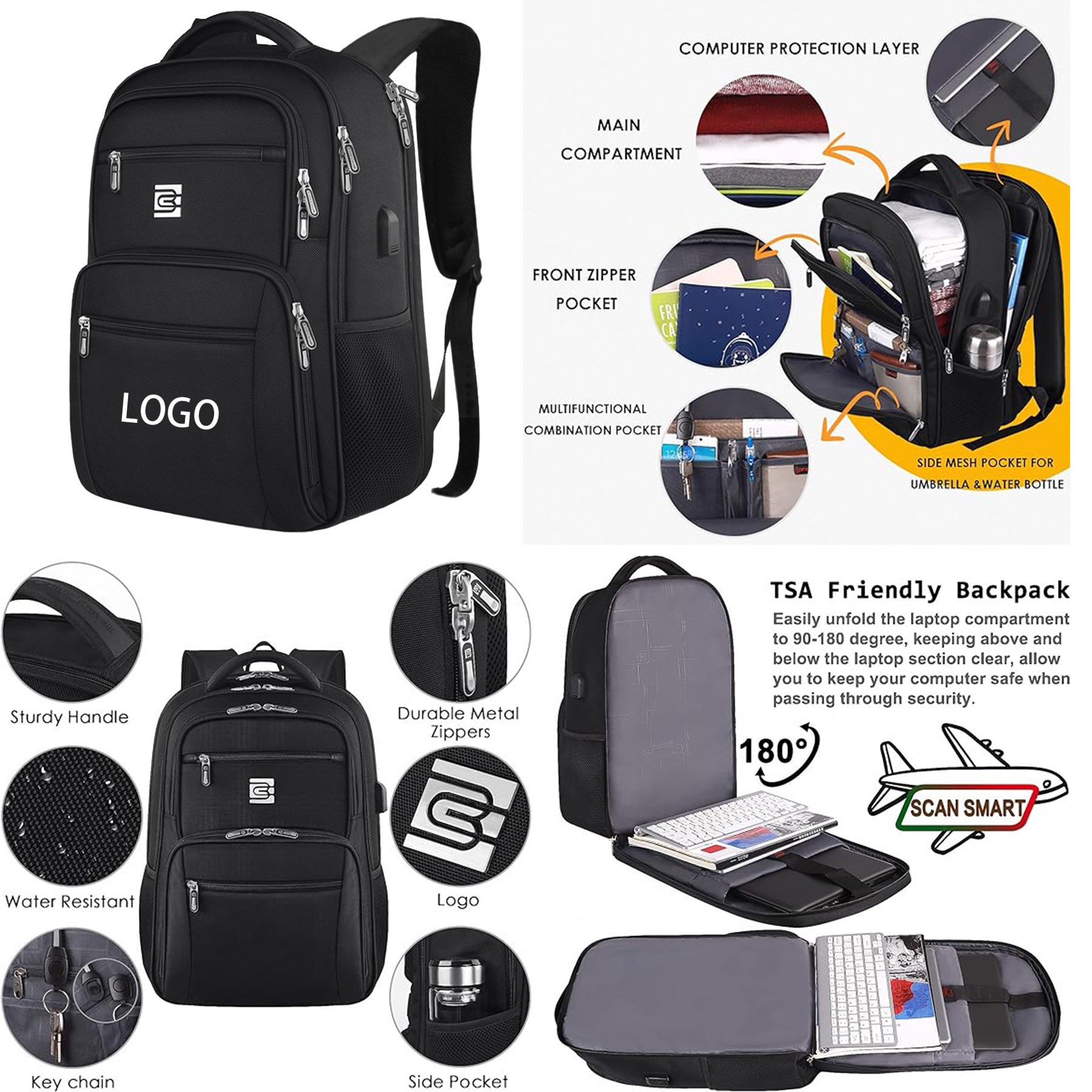 15.6 Inch Laptop Backpack