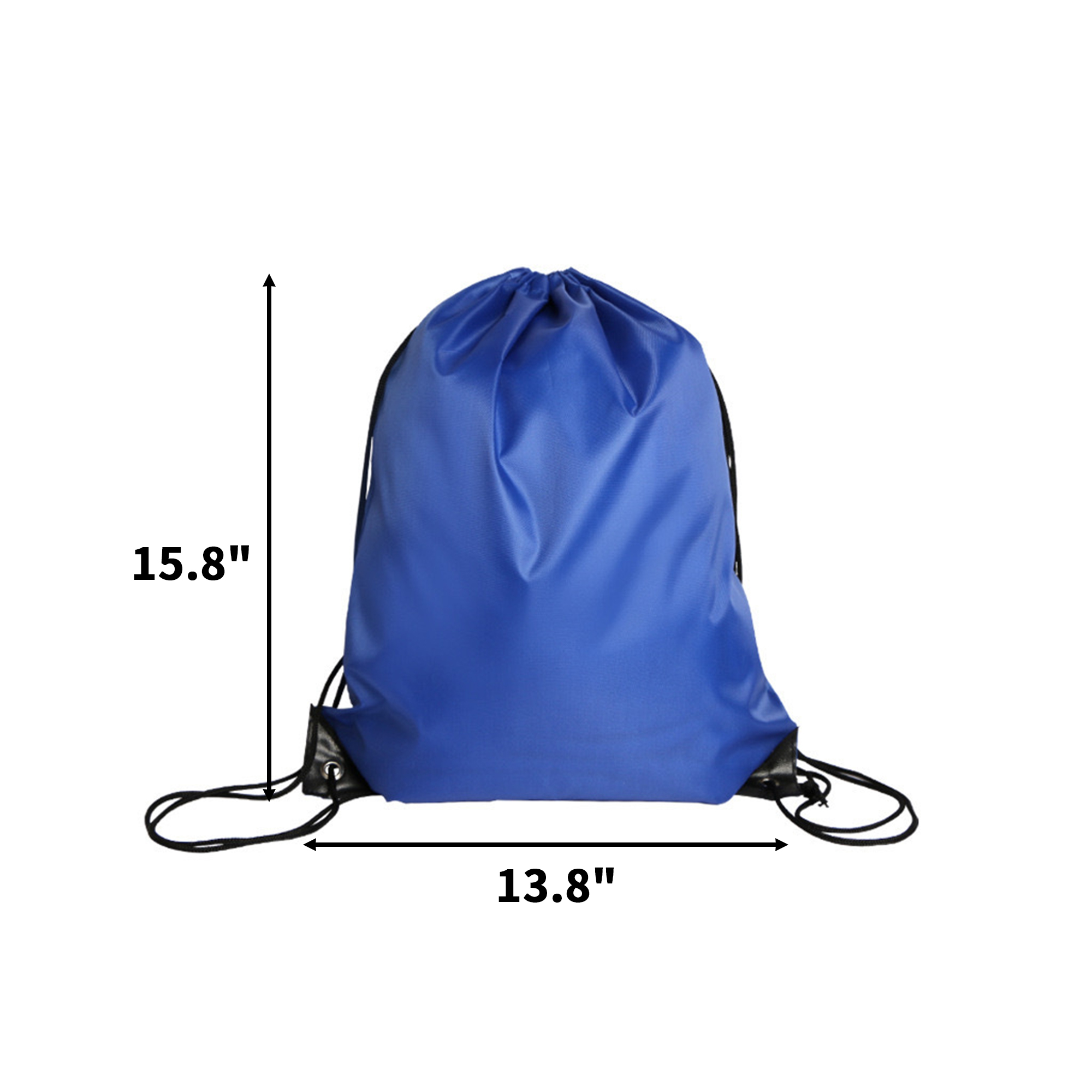 210 Denier Cinch Sack 13.8" By 15.8" With Heat Transfer Panel 3