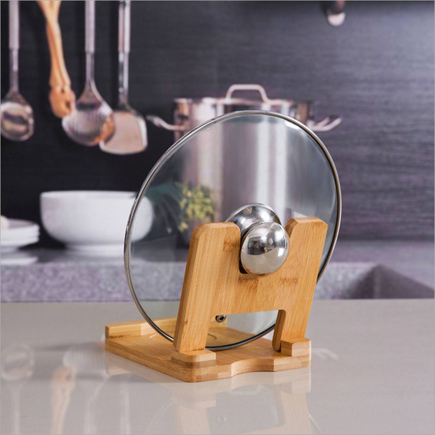 Bamboo Lid & Spoon Rest 4
