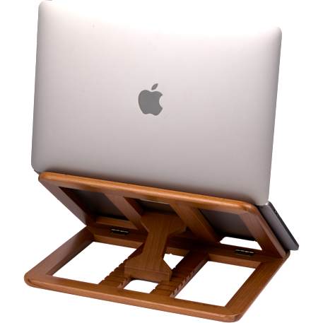 Desk Sense FSC® 100% Wood Laptop Stand 54
