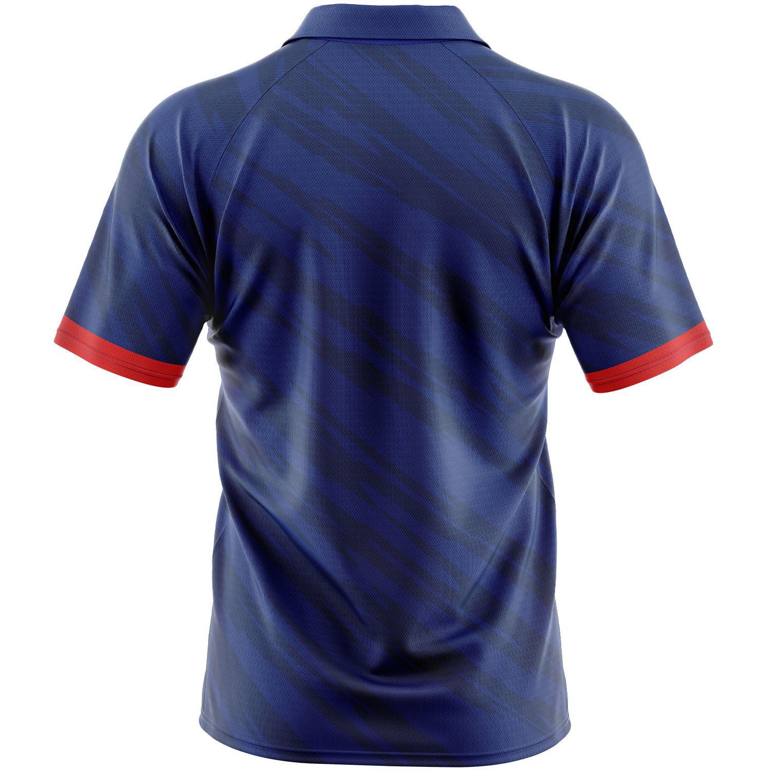 Unisex 180 GSM Poly Interlock Sublimation Short Sleeve Polo Shirts 2