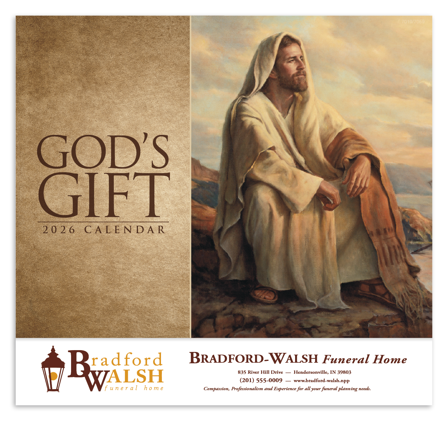 Good Value™ God's Gift - Stapled Calendar 13