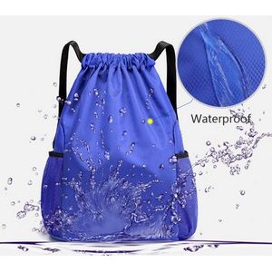 Drawstring Backpack Water Resistant String Bag 1