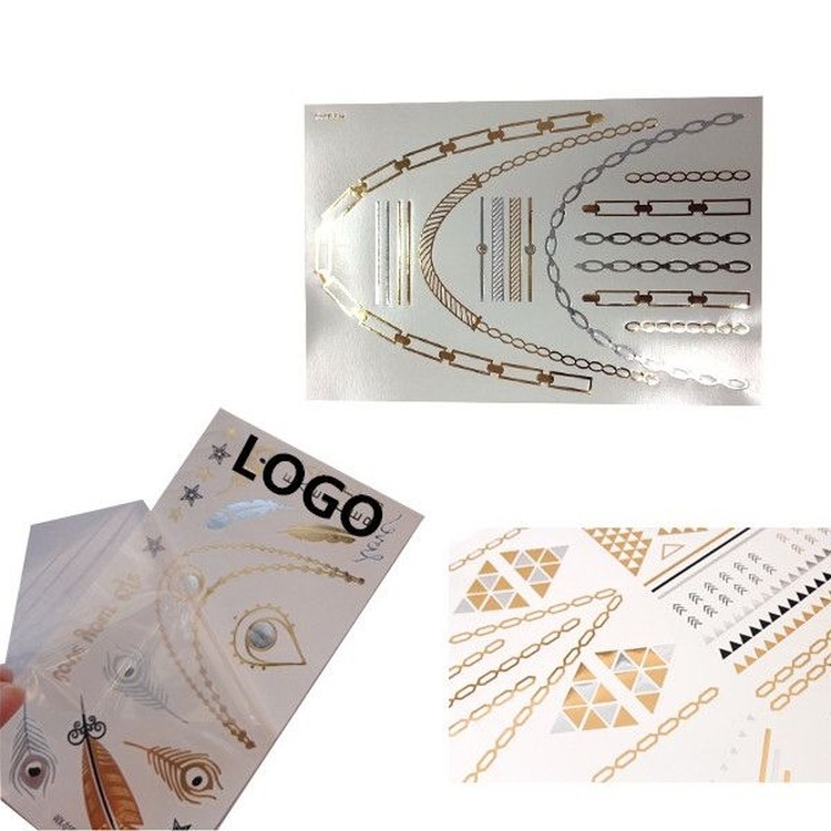 Metallic Foil Tattoos 1