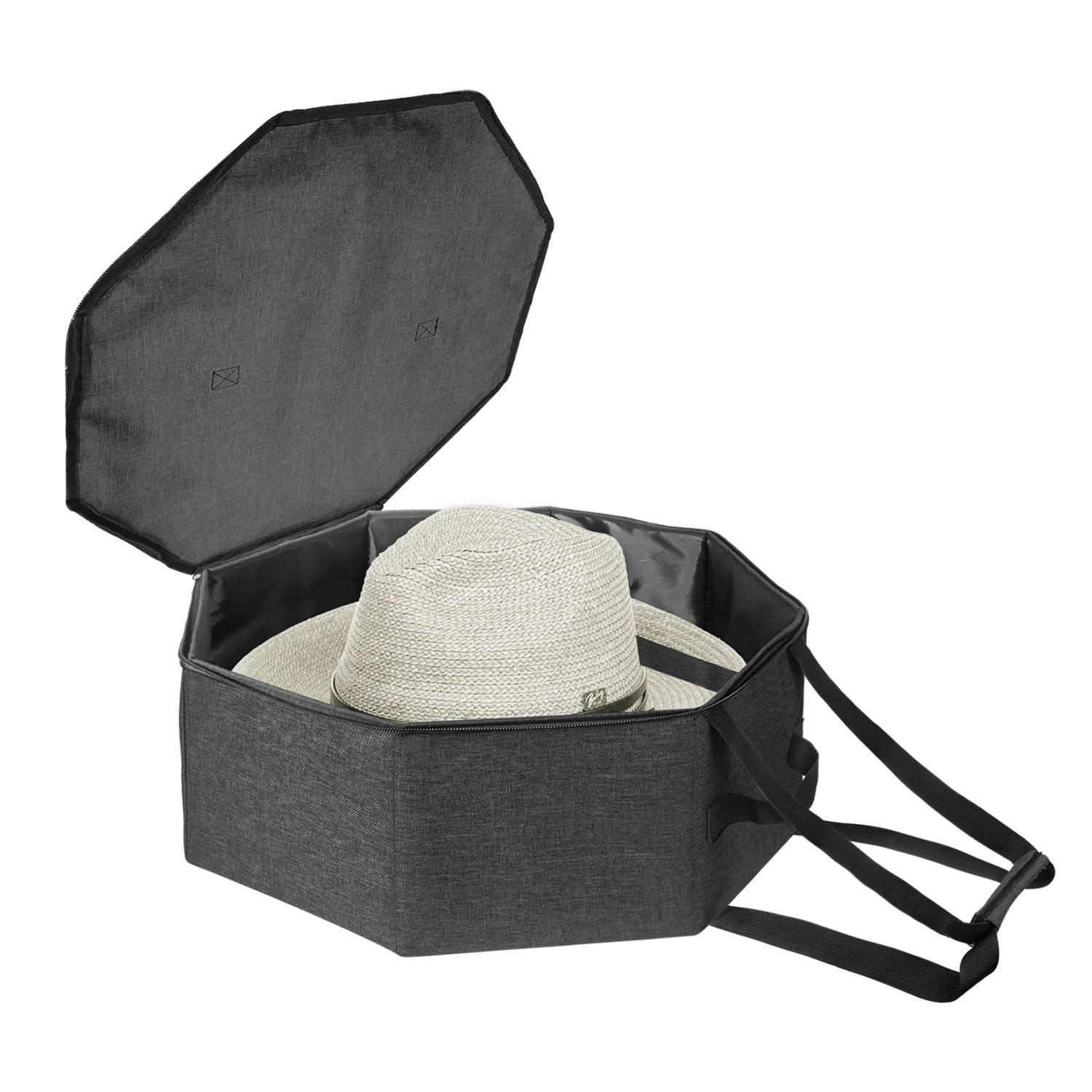 Foldable Hat Storage Bin W/ Lid 2