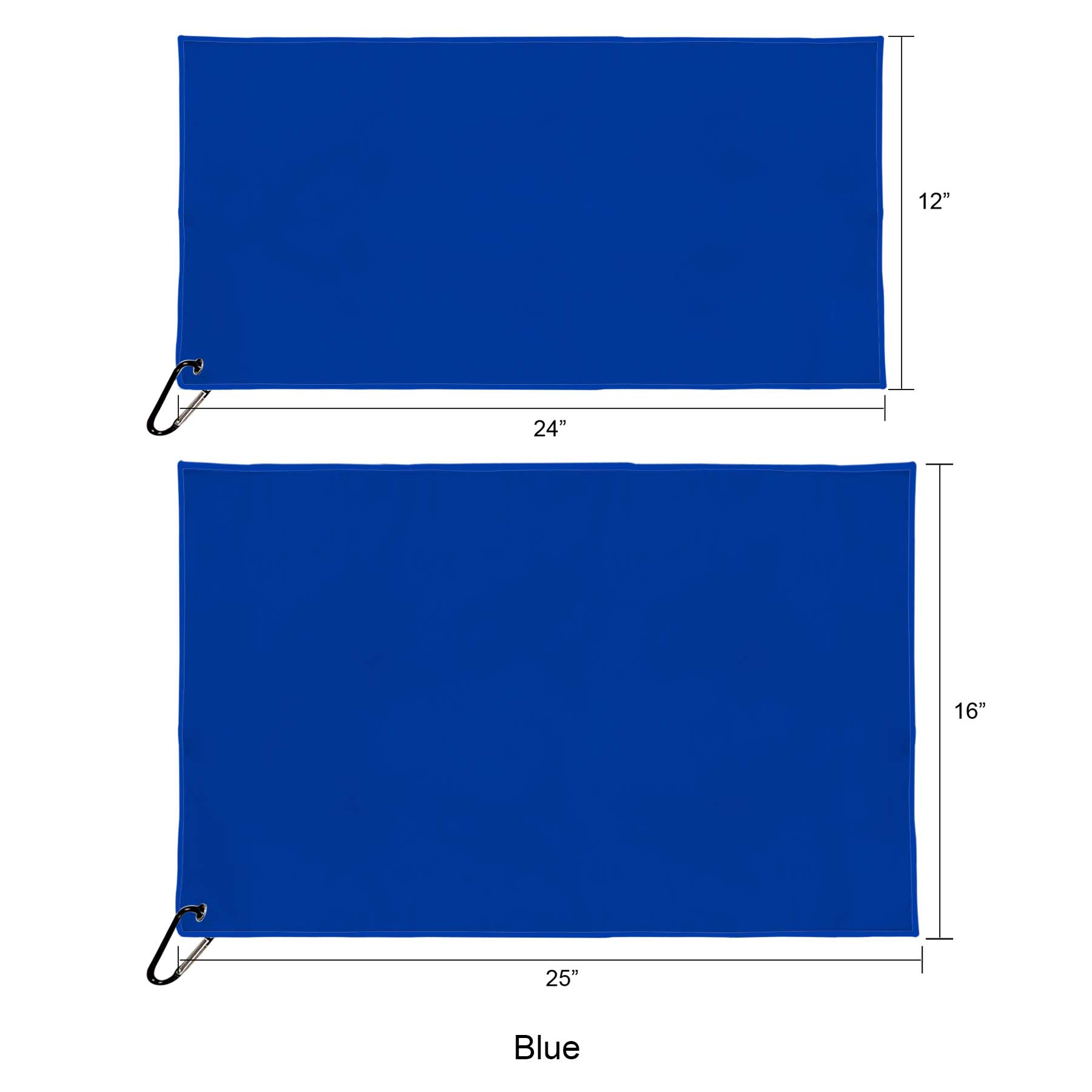 Free Shipping Full Color 200gsm Seude Microfiber Golf Towel 23
