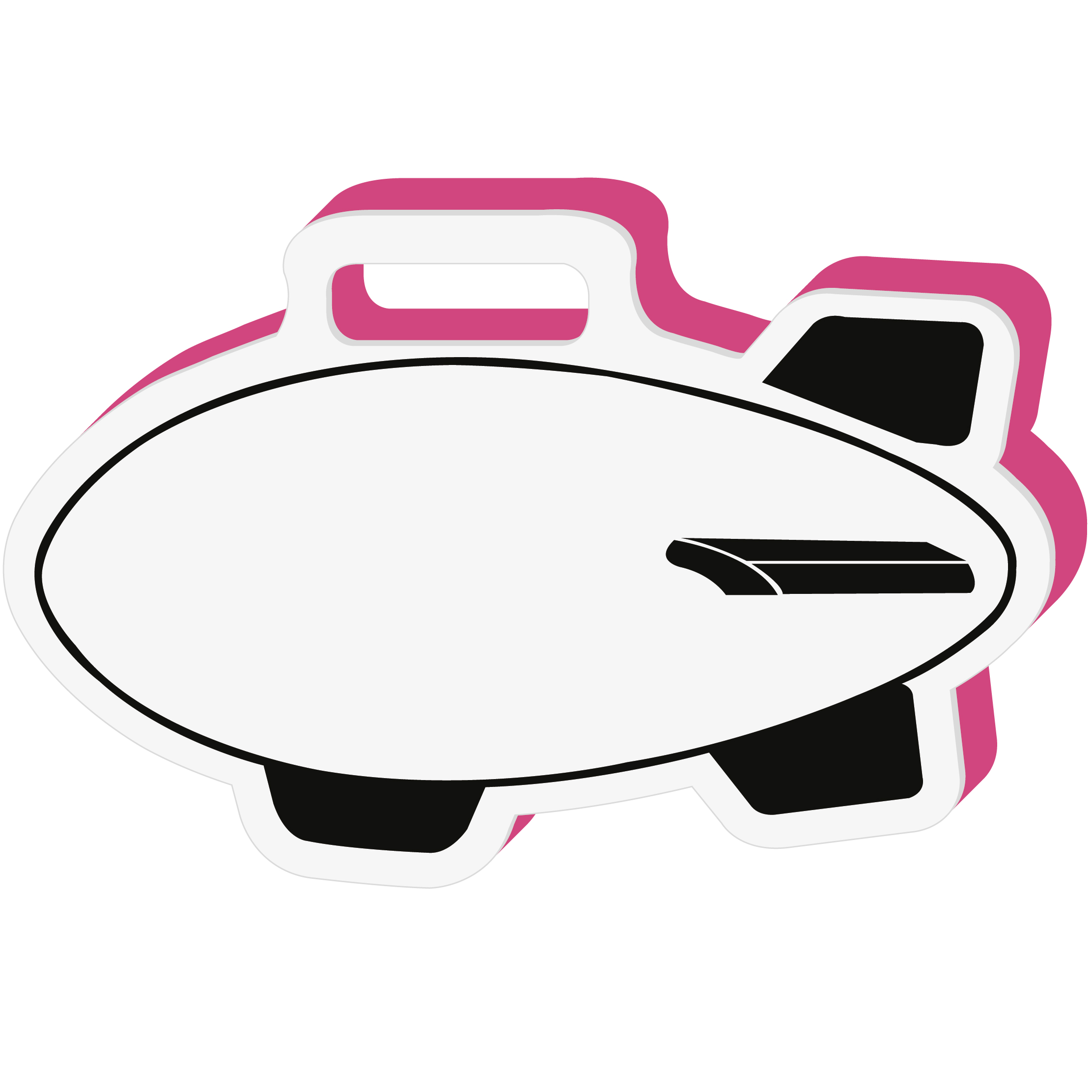 Dirigible Airship Sandwich Cushion 22