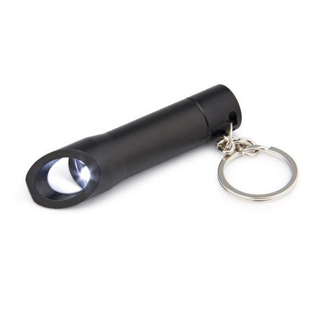 Aluminum LED Flashlight With Bottle Opener