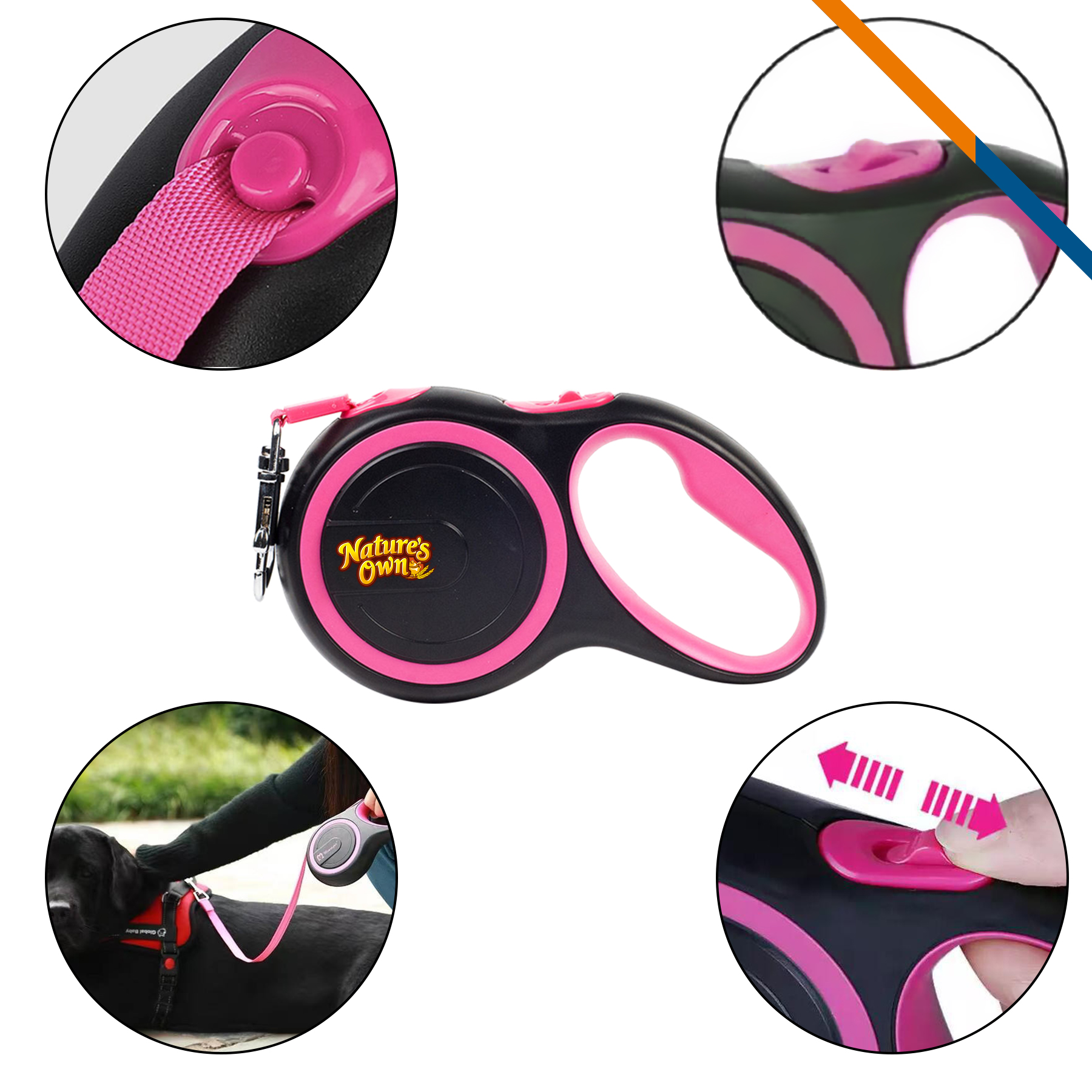 Sutee Retractable Dog Leash 3