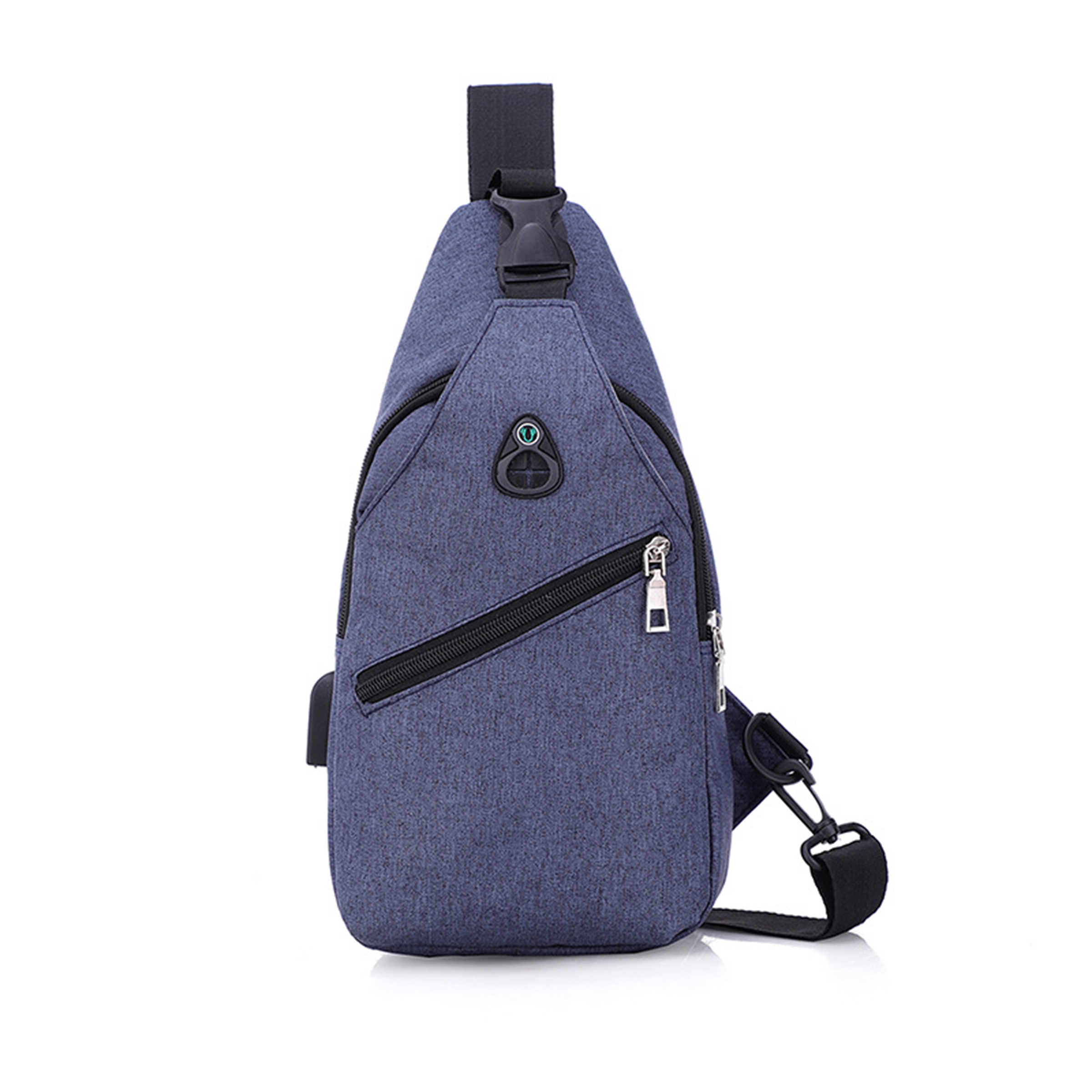 Outdoor Crossbody Bag with USB Charging Port 4