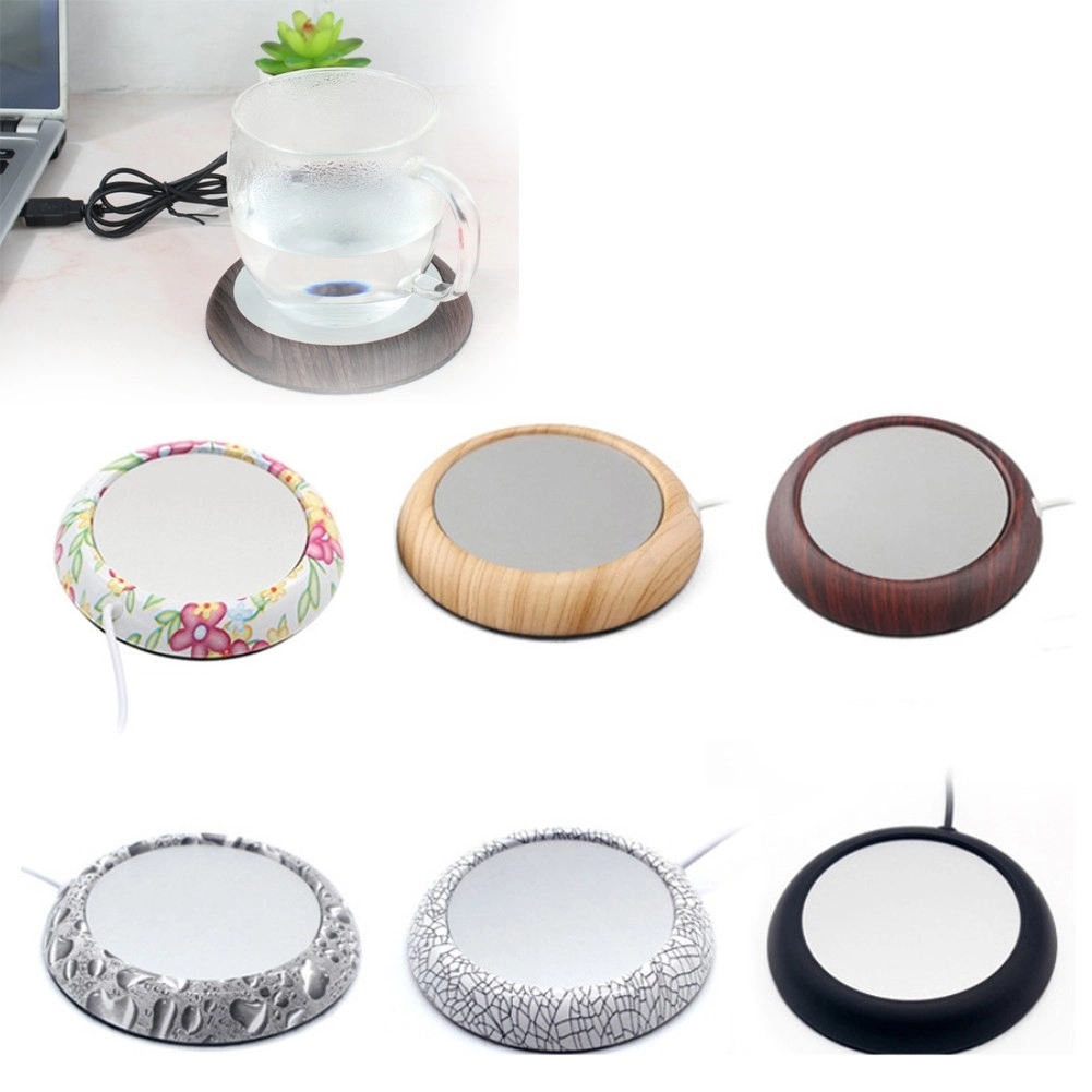 MOQ 50PCS USB Cup Warmer Heating Coaster 5