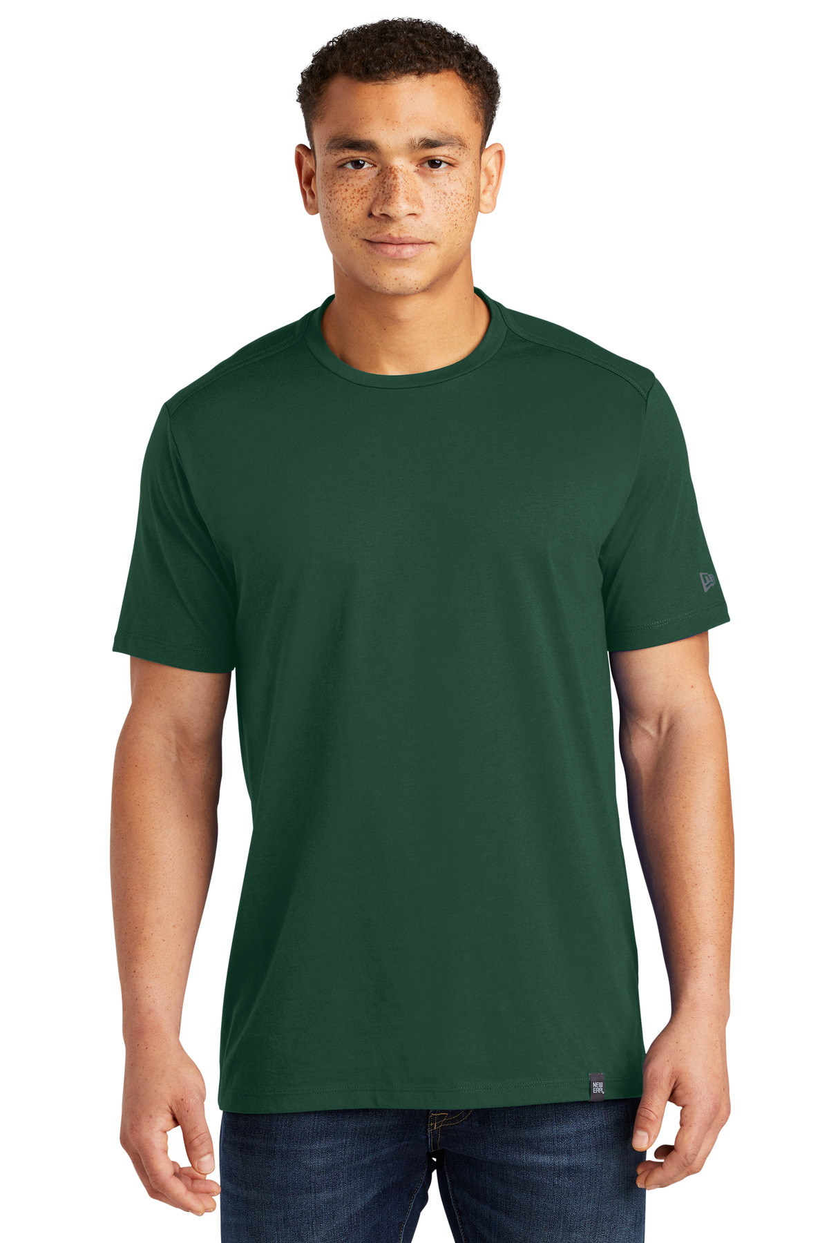 New Era Heritage Blend Crew Tee. NEA100 36